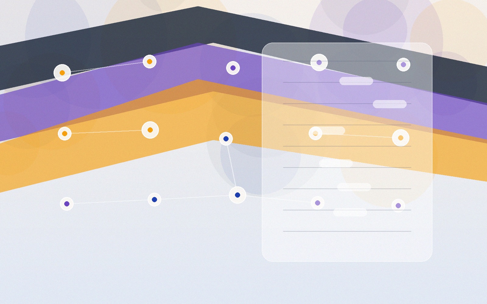 Representación abstracta de automatización inteligente y rutas de proceso